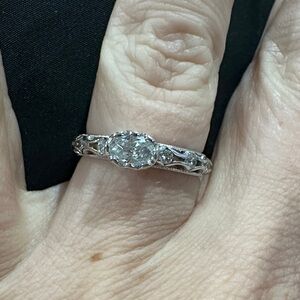 Tacori Silver Women's CZ Ring